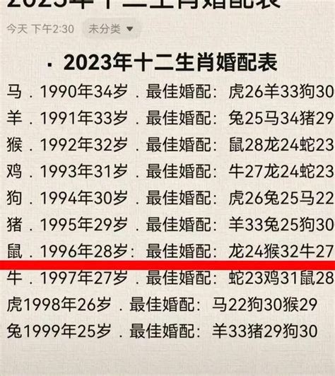 1996 屬|1996年属什么生肖